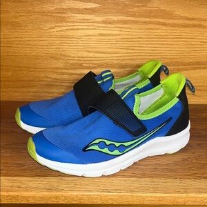 Kids Blue and Green Saucony water Shoes unisex child breeze sport